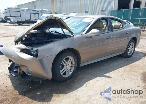 2007 Pontiac Grand Prix Gt из США, поврежденный, VIN 2G2WR554571229205